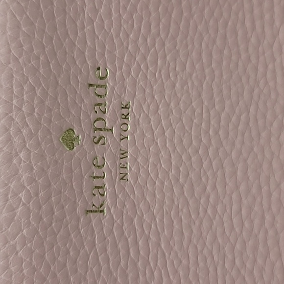 NWT KATE SPADE HANNA CROSSBODY BAG PURSE ROSY CHEEKS PINK LEATHER  MSRP $299 - Picture 3 of 7